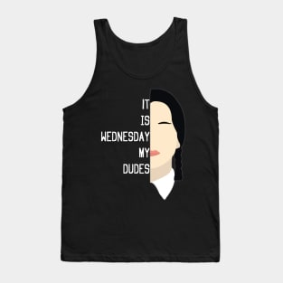 It is Wednesday my dudes retro meme Tank Top